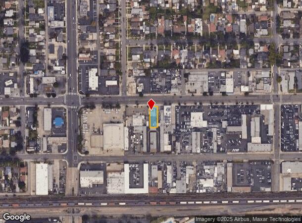  814 W Commonwealth Ave, Fullerton, CA Parcel Map