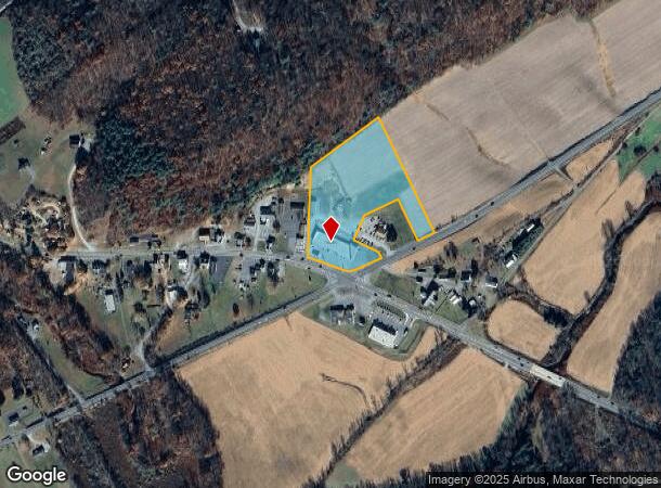 2083 W Penn Pike, Andreas, PA Parcel Map