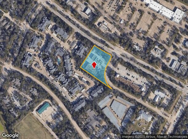 8021 Research Forest Dr, Spring, TX Parcel Map