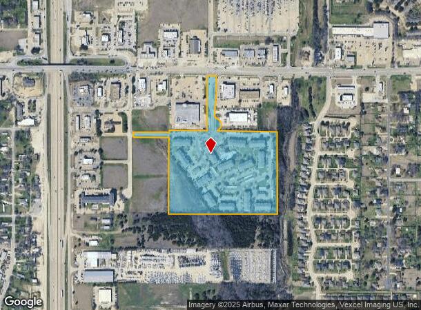 200 S Ryan Dr, Red Oak, TX Parcel Map