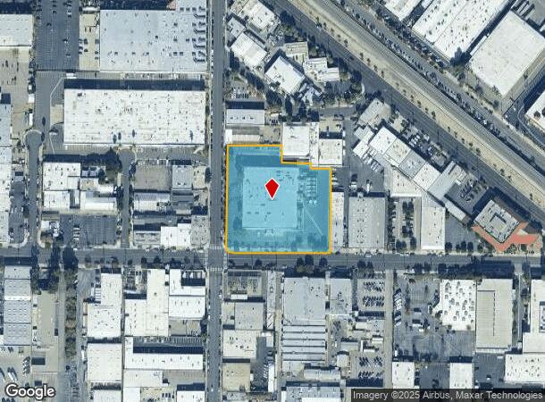  3015 Winona Ave, Burbank, CA Parcel Map