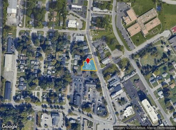  1507 Spring St, Jeffersonville, IN Parcel Map