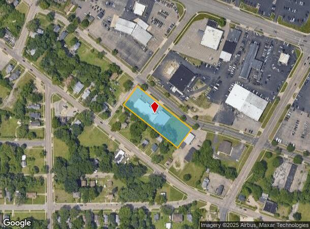  165 Grove St, Battle Creek, MI Parcel Map