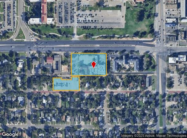 2601 19Th St, Lubbock, TX Parcel Map