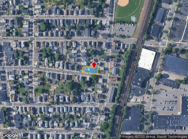  9 Whitman St, Malden, MA Parcel Map