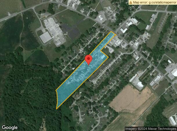  1529 W 7Th St, Hopkinsville, KY Parcel Map