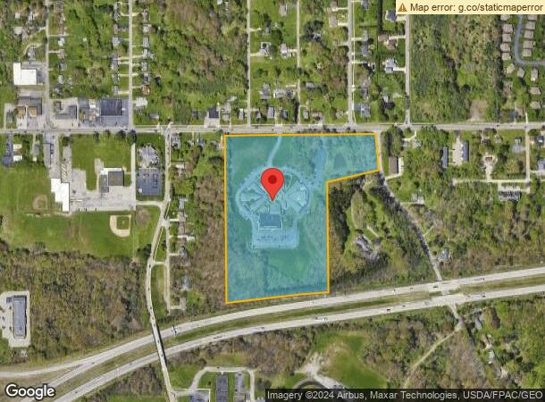  615 Churchill Hubbard Rd, Youngstown, OH Parcel Map