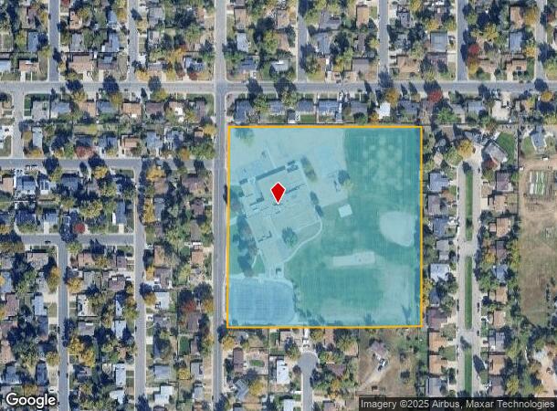 5900 Oak St, Arvada, CO Parcel Map
