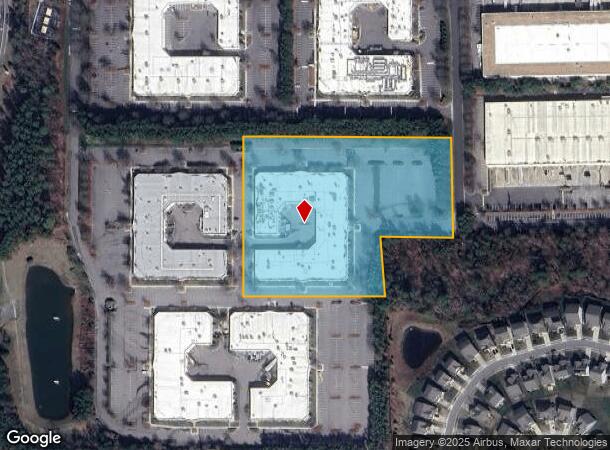  635 Davis Dr, Morrisville, NC Parcel Map