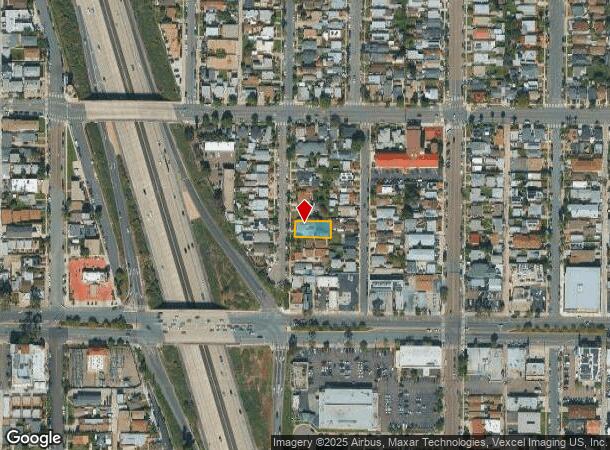 4343 Bancroft St, San Diego, CA Parcel Map