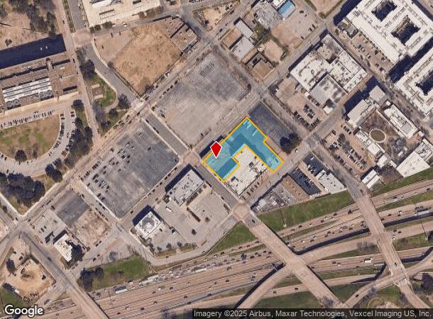  904 S Ervay St, Dallas, TX Parcel Map