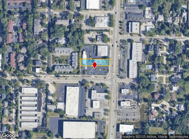  1808 Waukegan Rd, Glenview, IL Parcel Map