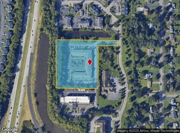 600 Center Place Dr, Rochester, NY Parcel Map