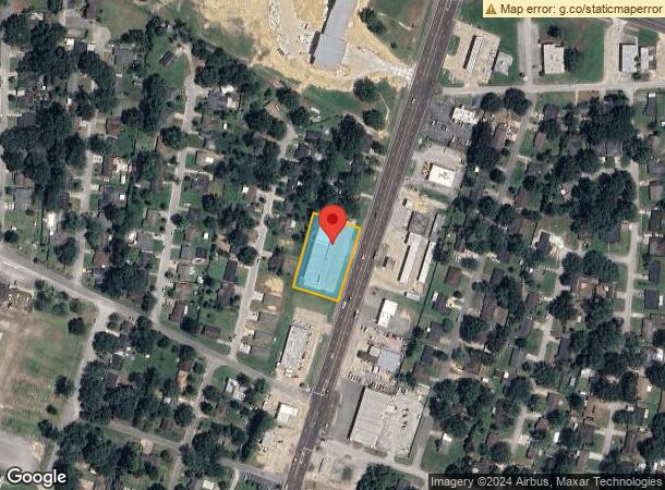  1115 N 5Th St, Silsbee, TX Parcel Map