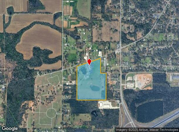  8691 Old Pascagoula Rd, Theodore, AL Parcel Map