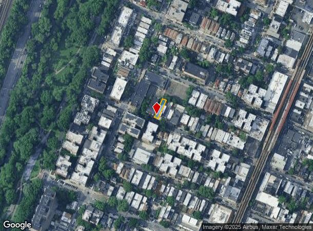  637 E 224Th St, Bronx, NY Parcel Map