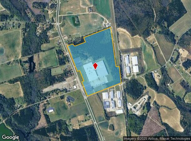  1701 N Governor Williams Hwy, Darlington, SC Parcel Map