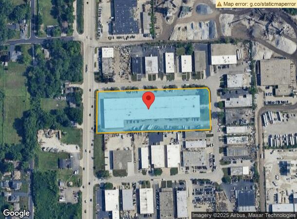  1701 W Armitage Ct, Addison, IL Parcel Map