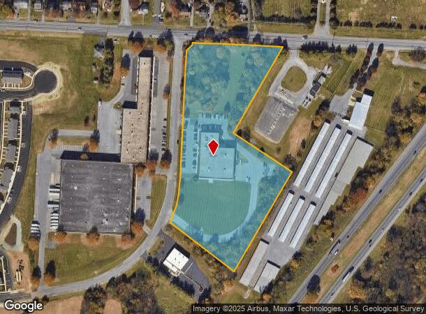  12114 Insurance Way, Hagerstown, MD Parcel Map