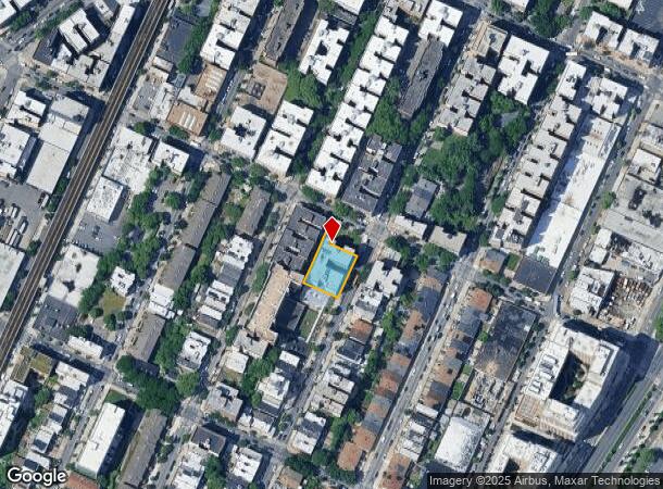 1553 Bryant Ave, Bronx, NY Parcel Map