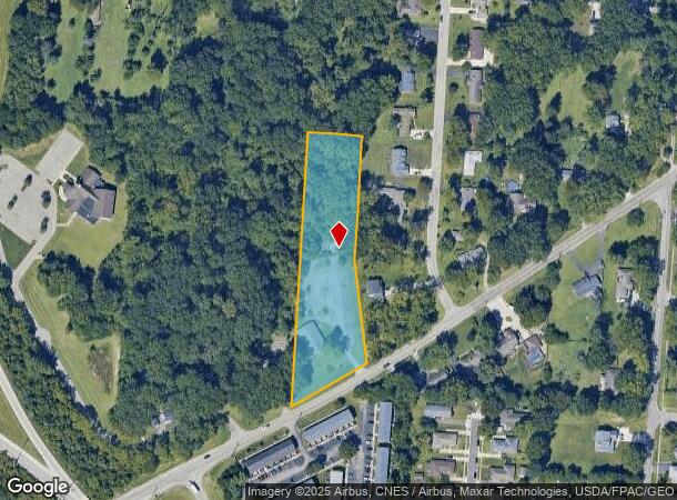  542 W Johnstown Rd, Columbus, OH Parcel Map