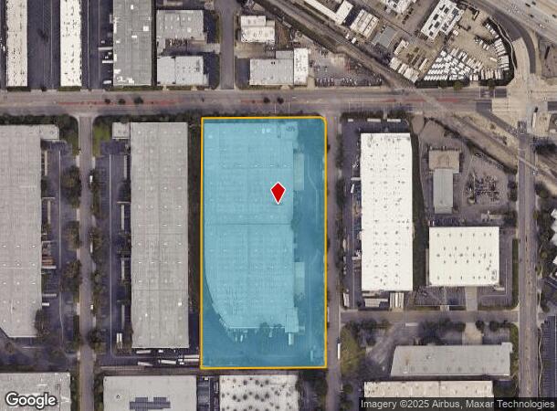 15927 Distribution Way, Cerritos, CA Parcel Map