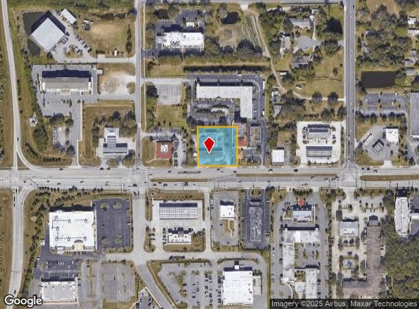  4520 W New Haven Ave, Melbourne, FL Parcel Map