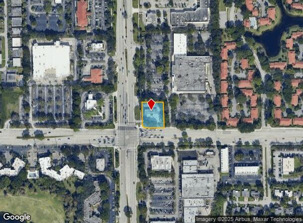  7000 N University Dr, Tamarac, FL Parcel Map
