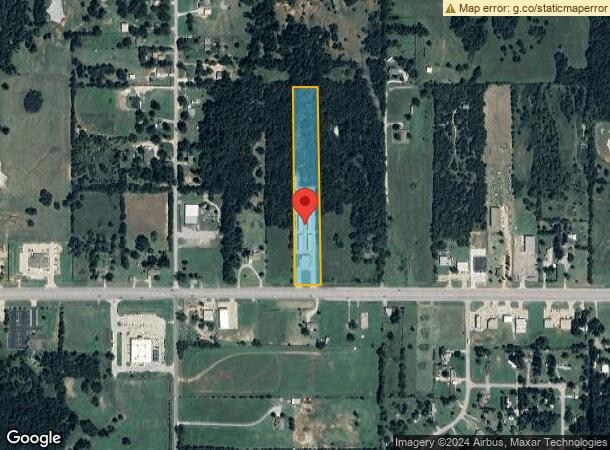  17153 Ne 23Rd St, Harrah, OK Parcel Map