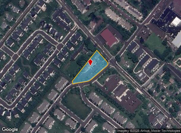 308 N Main St, Chalfont, PA Parcel Map