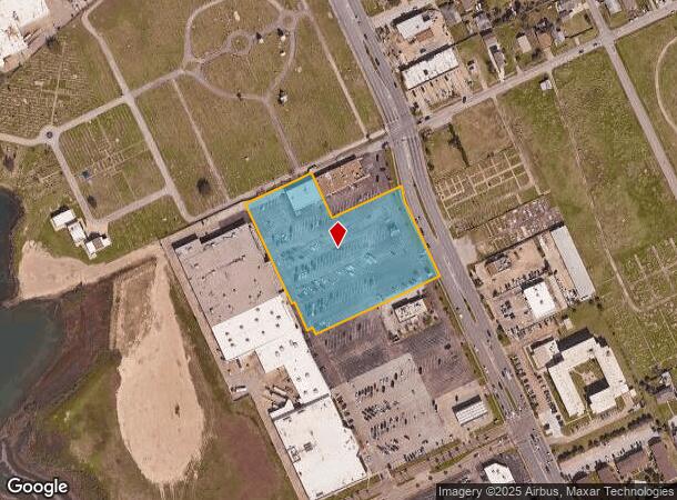  2711 61St St, Galveston, TX Parcel Map