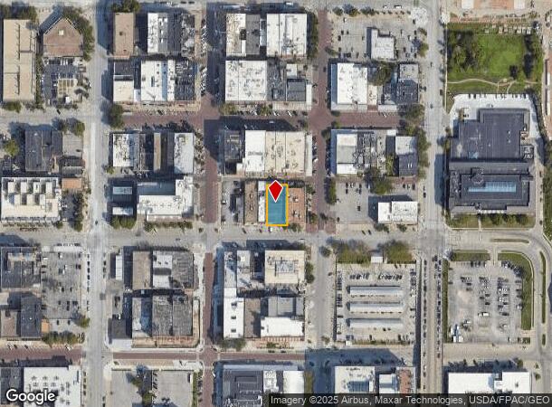  1108 Jackson St, Omaha, NE Parcel Map