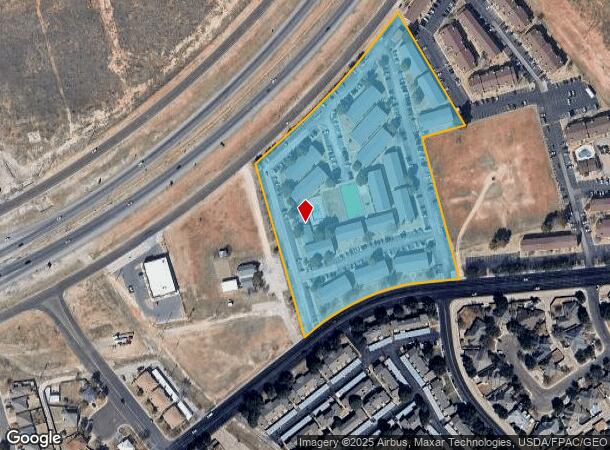 6501 Eastridge Rd, Odessa, TX Parcel Map