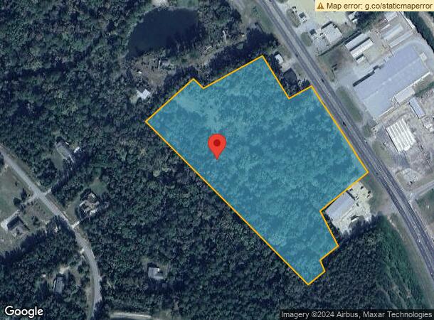  2966 N Columbia St, Milledgeville, GA Parcel Map