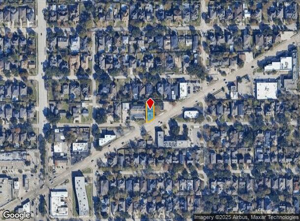 4912 Bissonnet St, Bellaire, TX Parcel Map