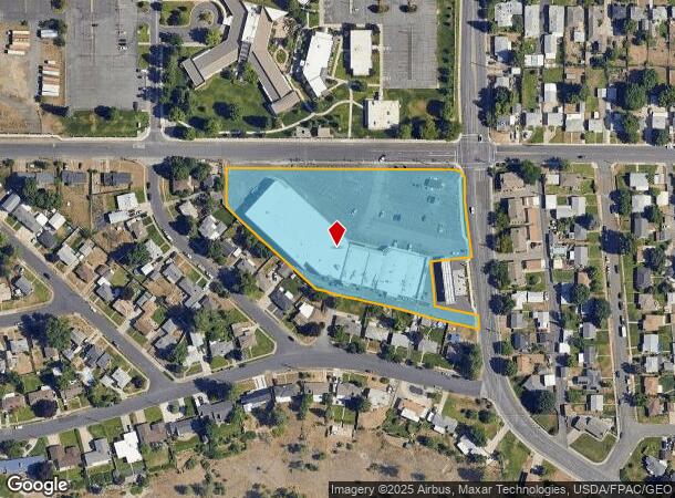  4411 W Wellesley Ave, Spokane, WA Parcel Map