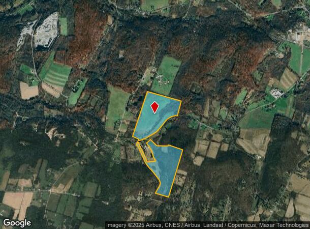 Falls Rd, Clarks Summit, PA Parcel Map