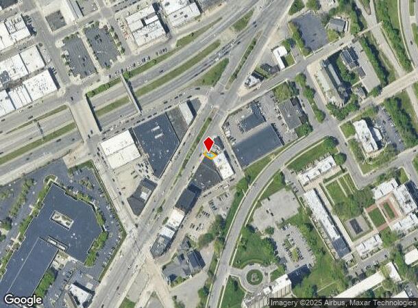 1490 Gratiot Ave, Detroit, MI Parcel Map