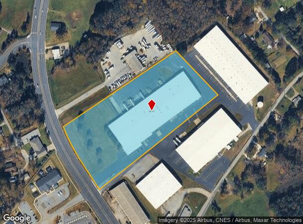  1623 S Highway 14, Greer, SC Parcel Map