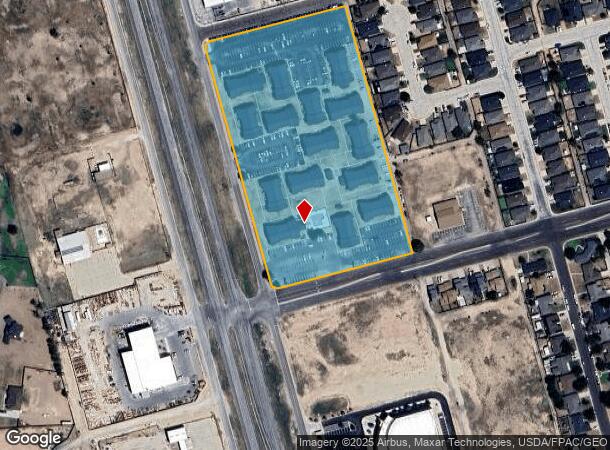9100 Andrews Hwy, Odessa, TX Parcel Map