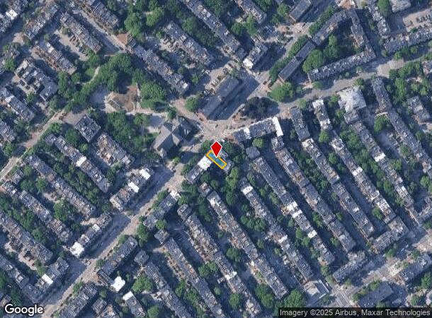  476 Columbus Ave, Boston, MA Parcel Map
