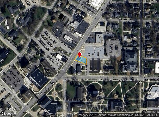  709 Claremont Ave, Ashland, OH Parcel Map