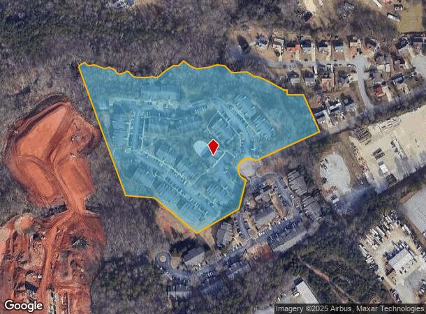  100 Paces Ct, Gainesville, GA Parcel Map