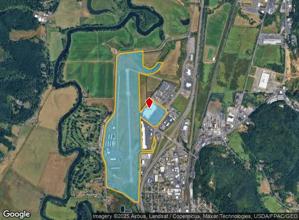  1565 Nw Louisiana Ave, Chehalis, WA Parcel Map