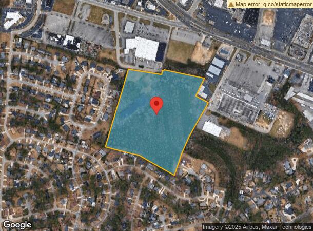  2968 Damascus Rd, Fayetteville, NC Parcel Map