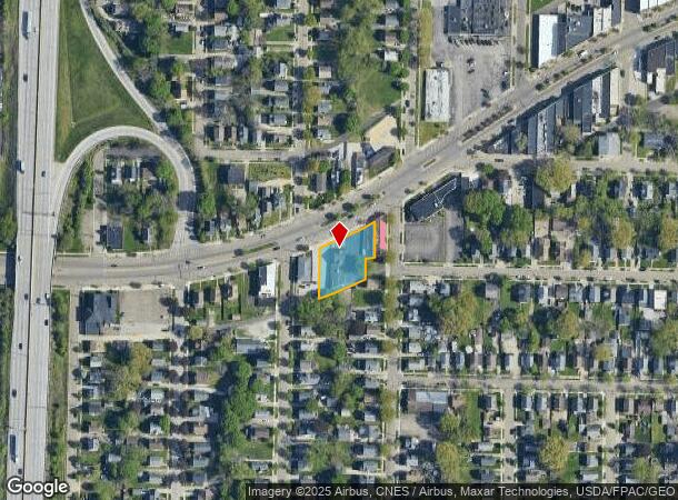 1090 Kenmore Blvd, Akron, OH Parcel Map