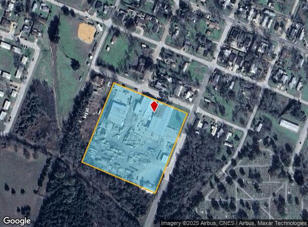  1610 W 10Th St, Caldwell, TX Parcel Map