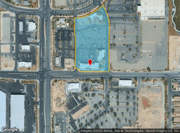  675 Dorrell Ln, North Las Vegas, NV Parcel Map