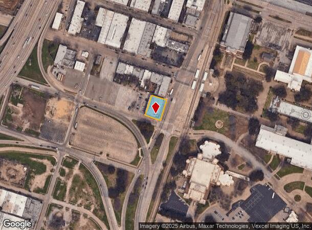  3601 Parry Ave, Dallas, TX Parcel Map