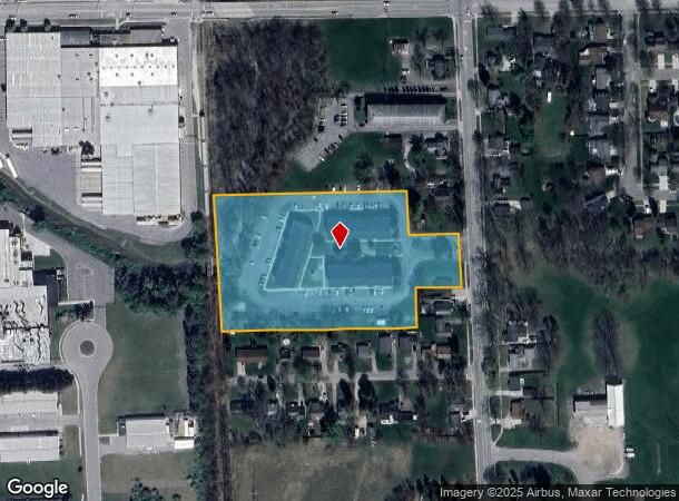  760 S Saginaw St, Lapeer, MI Parcel Map